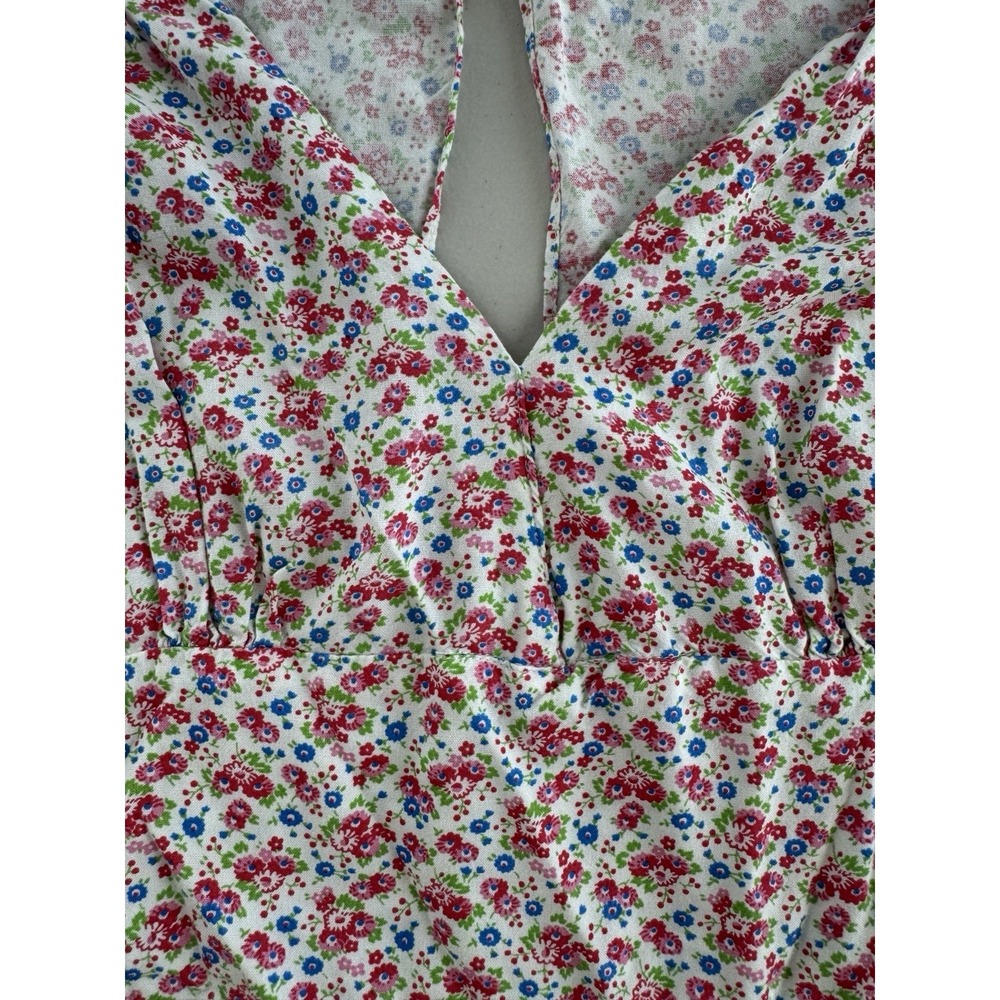 Ralph Lauren Denim And Supply Dress Floral Ditsy Cottagecore Size 10 - Picture 10 of 11